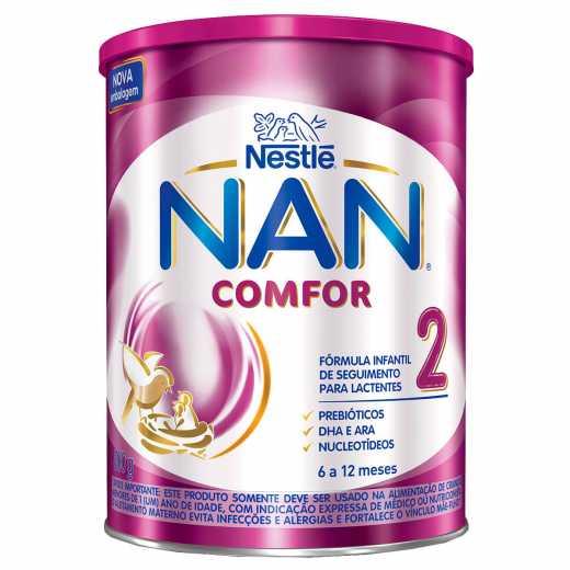 Leite Nestlé Nan Comfor 2 Com 800g