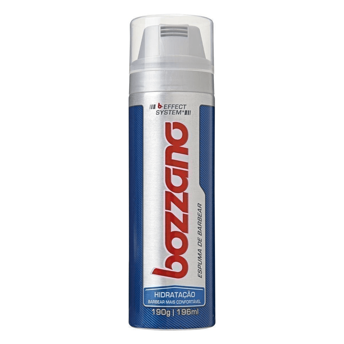 Espuma de Barbear Bozzano Hidratação com 1 frasco de 200ml 